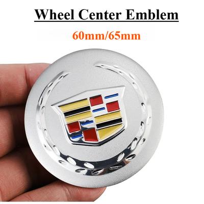 60/65MM Car Wheel Center Badge Hub Emblem Stickers for ATS BLS CT4 CT5 CT6 CTS ESCALADE EXT SLR SLS SRX STS XT5 XT6 XTS