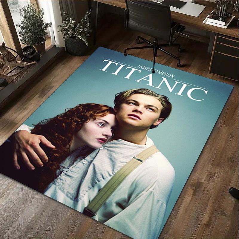 Titanic Carpet Office Decorative Carpet For Living Room Bedroom Door Mat Floor Rug Computer Chair Area Rug