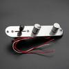 3 Way Wired Loaded Control Plate with Switch Knob for Electric Guitar Playing