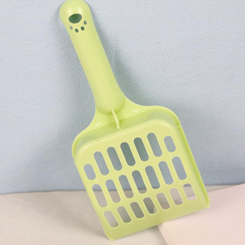 Cat Litter Shovel Lightweight Candy Colored Hollowed Out Mesh Cat Litter Shovel Pet Clean Supply Toilet Bowl Cat Litter Shovel