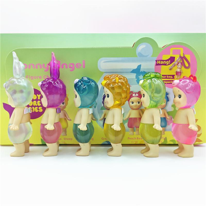 Adorable Candy House Series Angel Figurines Pvc Blind Box Collectible Toys For Display