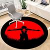 One Piece Portgas·D· Ace Office Round Area Rug,  Under Office Chairs Bedroom Living Room Home Decor a0908138