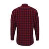 Premier Mens Mulligan Check Long Sleeve Shirt