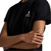 Polo Ralph Lauren Plain Knit Crew Neck Short Sleeve Regular T-Shirt Women T-Shirts Black 211971712-002