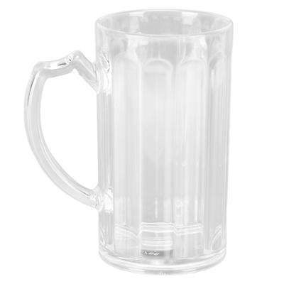 Caneca de Cerveja 500ML Grande Capacidade Amiga do Ambiente Alça Confortável Leve Portátil Caneca de Cerveja
