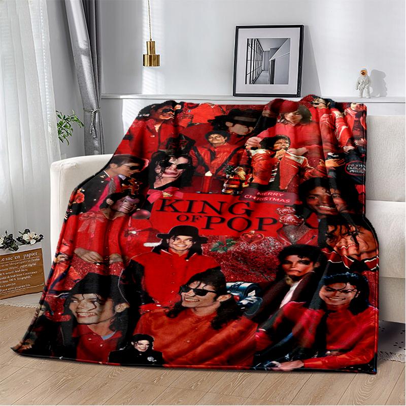 29 Style New Michael Jackson King of Pop MJ Star Blanket,Soft Throw Blanket for Home Bedroom Bed Sofa Travel Office Cover Kids