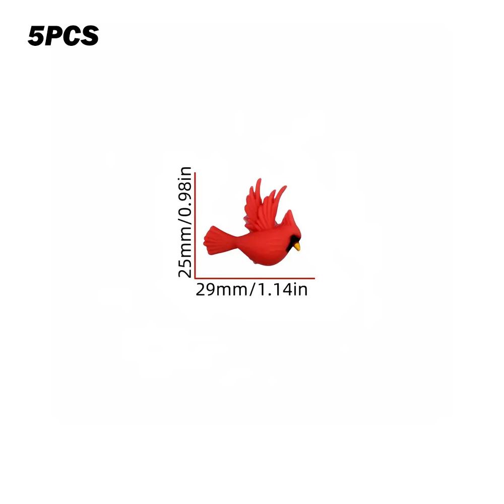 

5/25/40PCS Bird series silicone bead set, perfect for DIY handmade crafts such as keychains, necklaces, bracelets, etc