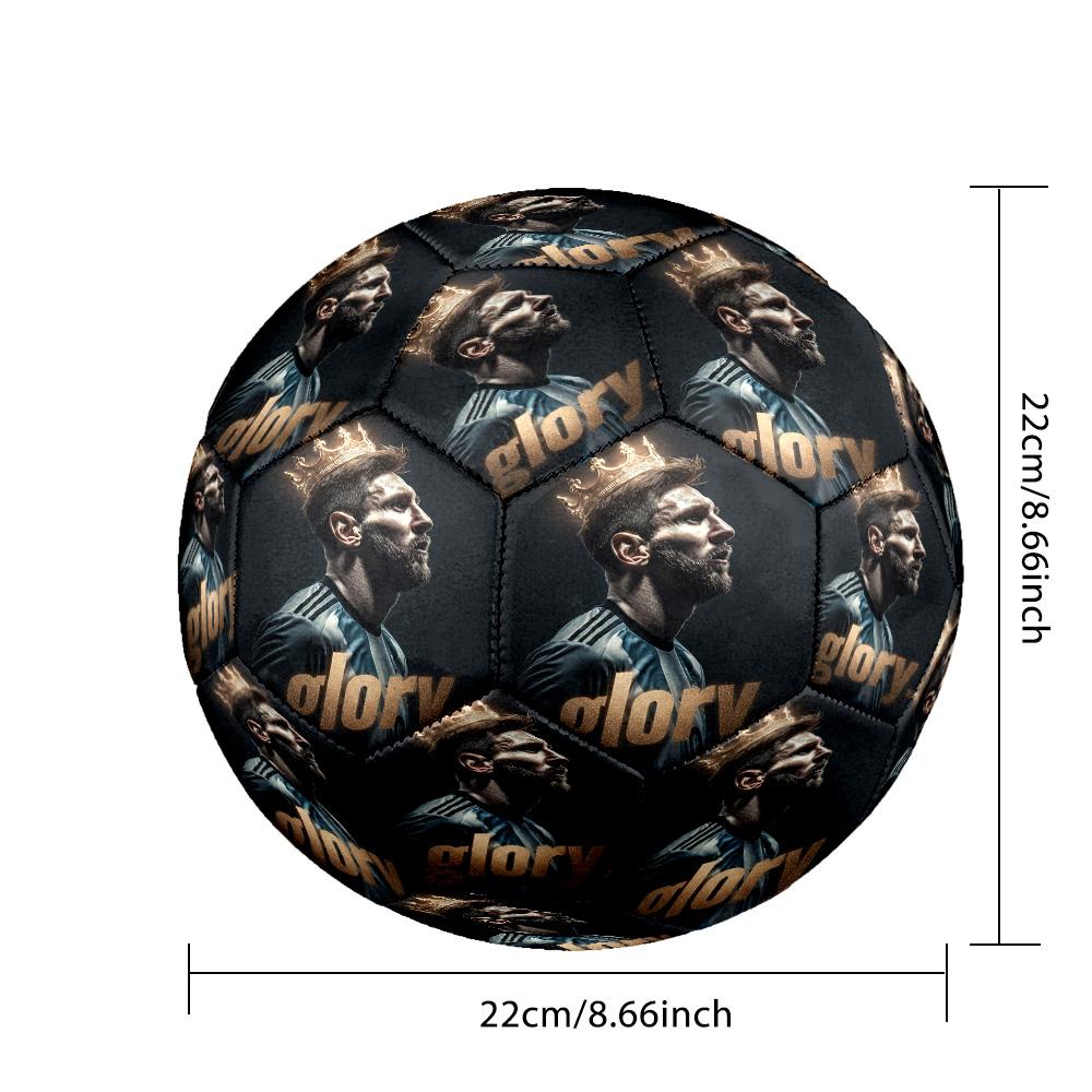 Messi 10 Number World Cup Champion Size 5 Soccer Ball Machinestitched Indooroutdoor Training And Matches Ideal For Soccer Enthusiasts