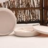 Imitation Porcelain Round Palette with Lid Acrylic Watercolor Painting Multifunctional White Paint Tray Artist Supplies