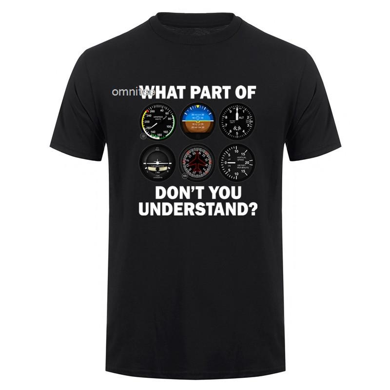 How Planes Fly How Planes Fly Aviation Pilot TShirt Pilot Airplane Engineer Short Sleeve Streetwear Tee HJ042