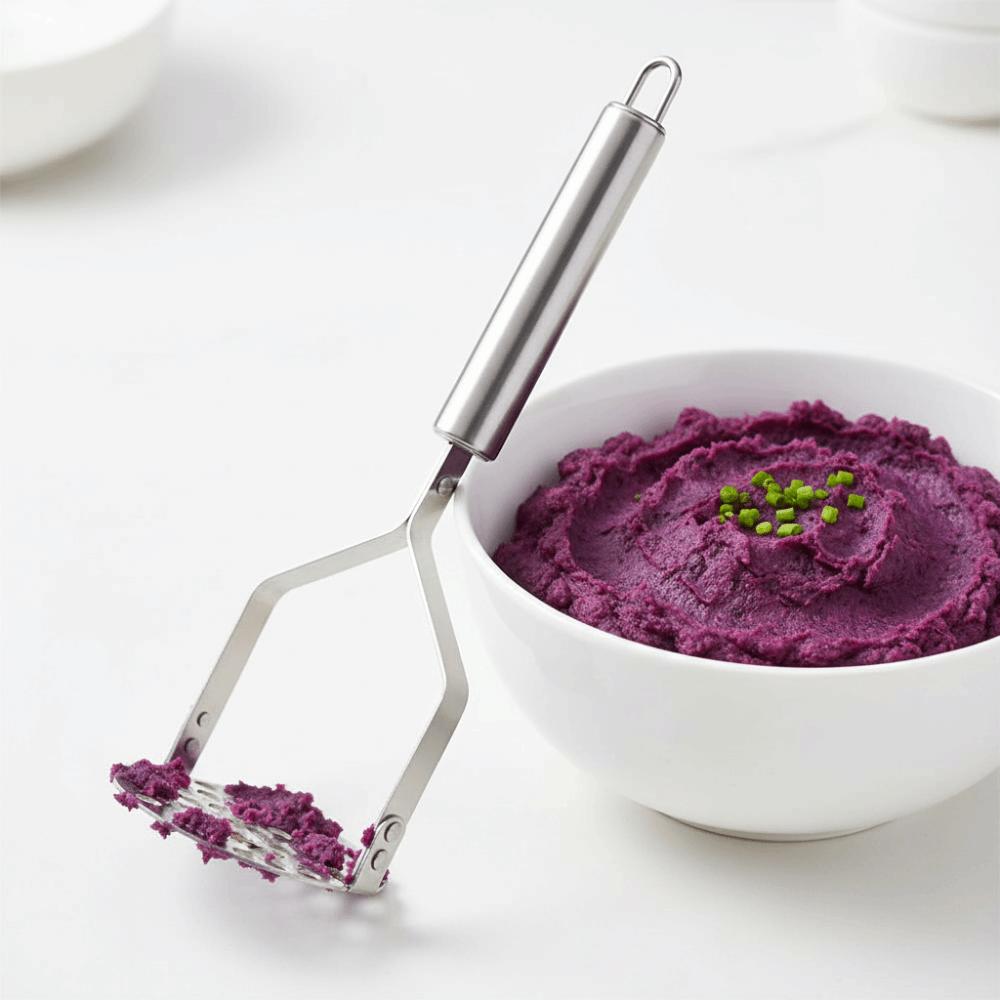 Stainless Steel Potatoes Crusher Rust-proof Potato Presser Practical Potatoes Masher  Cooking