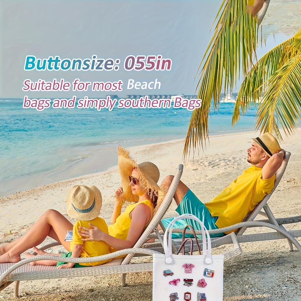 9pcs Nurse Accessories for Beach Bag, Simply Southern Totes, and Similar Styles. Acrylic Insert Charms for Rubber Beach Totes, DIY Wallet Making