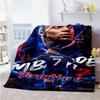 Mbappe 54 Personalisierte Decke Gemütliche Personalisierte Decke Weich Warm Gemütlich Vielseitig für Meeresufer Couch Nickerchen Bettwäsche Vier Jahreszeiten Universell