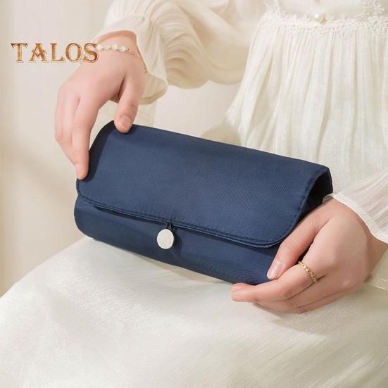 Makeup Brush Bag 12 Slots Waterproof Nylon Foldable Portable Multifunctional Lipstick Eyebrow Pencil Cosmetic Brush Holder Organizer Pouch