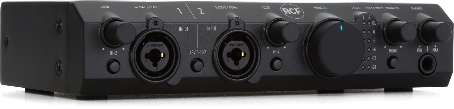 

RCF bus powered USB audio interface TRK PRO2 2in/2out 2.0 чорний