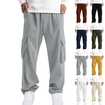 Men's Loose-Fit Stretch Corduroy Lightweight Breathable Pants