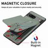 Car Holder Magnet Case for Google Pixel 8 7A Pixel 7 7 Pro Card Pocket Zipper Wallet Cover for Google Pixel 6A Pixel 6 6 Pro