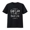 Gigi Life Is the Best T Shirt for Grandma S Vintage Washed Unisex Versatile Breathable Fashion Homme Stylish Casual Soft
