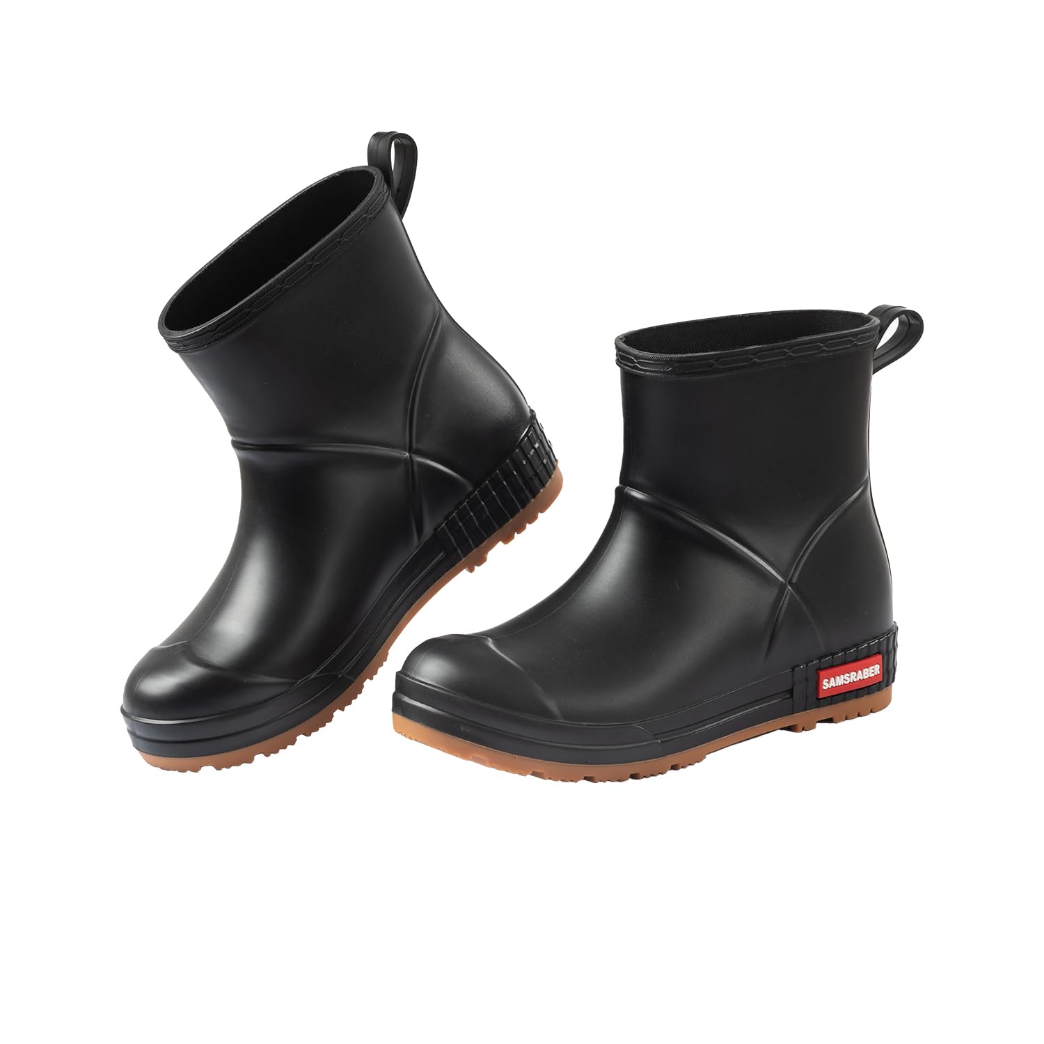 

Waltsun Rain Легкие уличные водонепроницаемые ботинки с боковыми вставками для мужчин и для работы в сельском хозяйстве, для посадки, короткие ботинки для автомобиля, ботинки японского размера обуви, обувь, чёрный