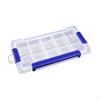 Clear Organizer Box Bead Empty Jewelry Storage Tackle for Crafts Art DIY Nail