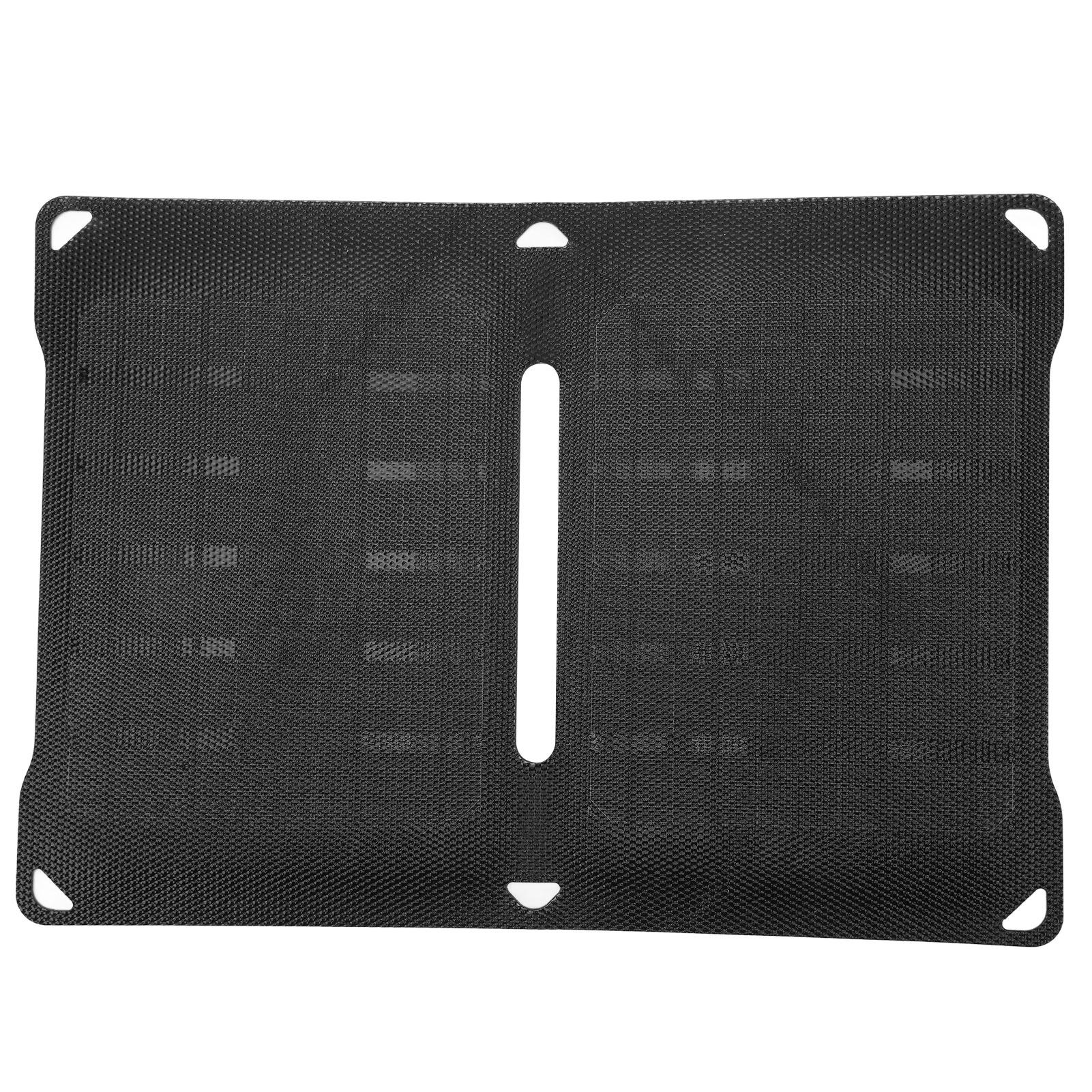 

Зарядное устройство от солнечной панели 10 Вт, два USB-порта, монокристаллическое, портативное, высокоэффективное, складное для RV, кемпинга