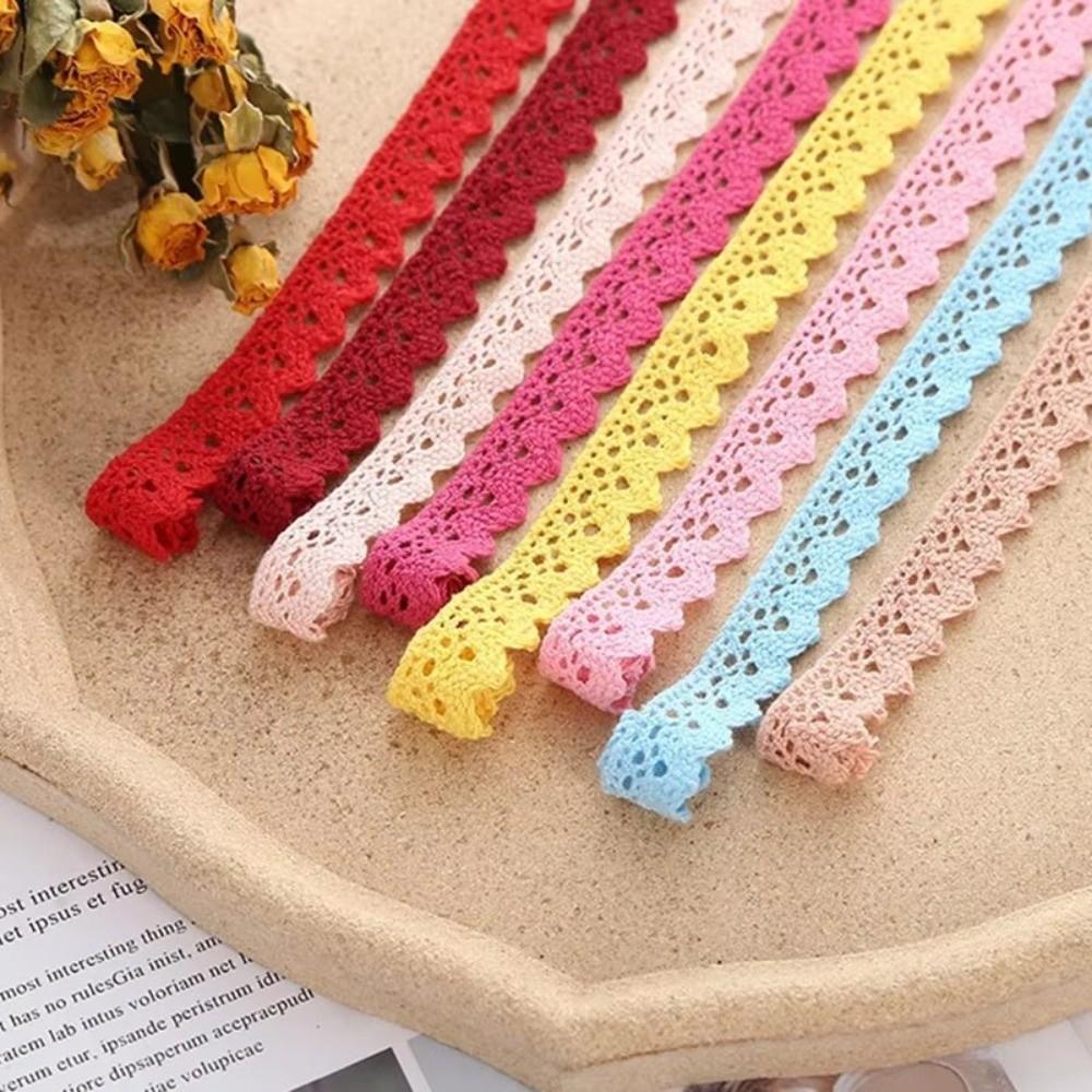 15mm Width Lace Ribbon Tape Cotton DIY Craft Lace New Sewing Fabric Lace For Sewing Projects