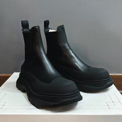 Women's Thick Bottom Boots  Autumn and Winter Marten Shoes Boots Designer Women's Shoes Knee High Chelsea Boots