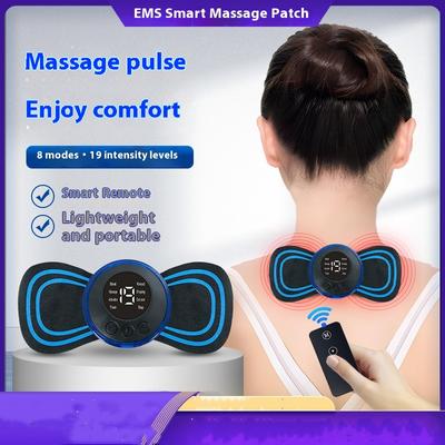 Zervikales Nackenmassagegerät, Ganzkörpermassagegerät, tragbares Massagepflaster, warten Sie zurück, sollte Massagegerät Mini-Massagepflaster