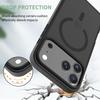 Magnetic Sandblasted Texture Dual-Function Case for iPhone 17 Drop-Proof Apple iPhone 16 Pro Max Protective Cover