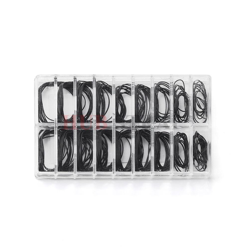 200Pcs Watch Back Case Rubber O-Ring for Watchmaker Waterproof Gasket oil Repair Tools Thickness 0.5Mm/0.6Mm O-Ring Seal Gasket