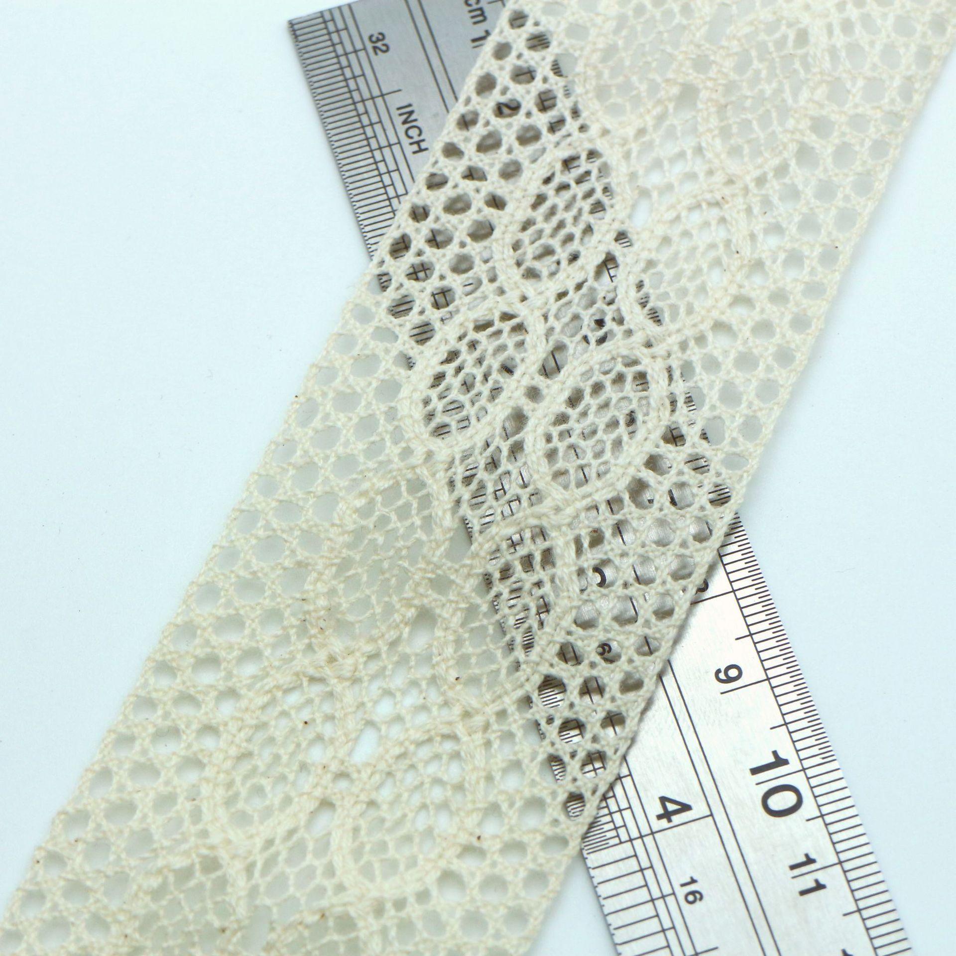 

Cotton Thread Lace Accessories Diy Handmade Clothing Fabric Materials Sofa Hat Bedding Curtain Fabric Lace YM23100