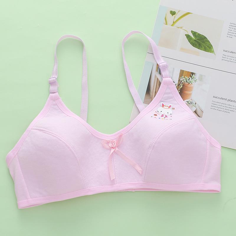 

Подростковый бюстгальтер-майка для девочек - от младшей до старшей школы One Size розовый