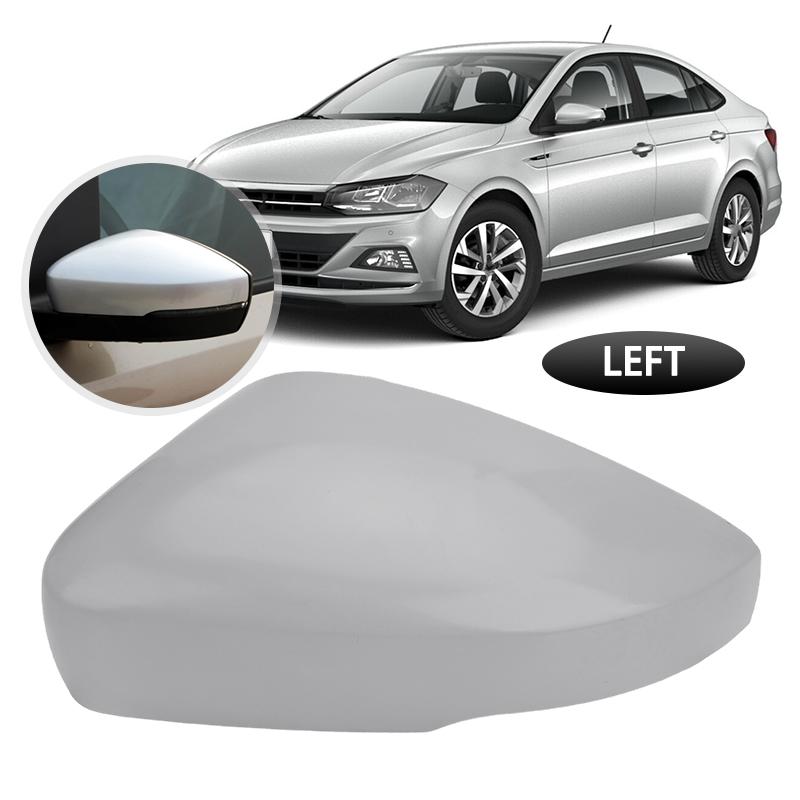 Left Right Rearview Mirror Shell For VW Polo 6R 6C 2009 2010 2011 2012 2013 2014 2015 2016-2018 US Door Wing Mirror Cover Cap