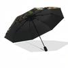 Deer, ForestThemed Automatic Opening and Closing Umbrella - 8 Ribs, Suitable for Leisure and Going Out, Outdoor Accessory, Gothic Style, Fas