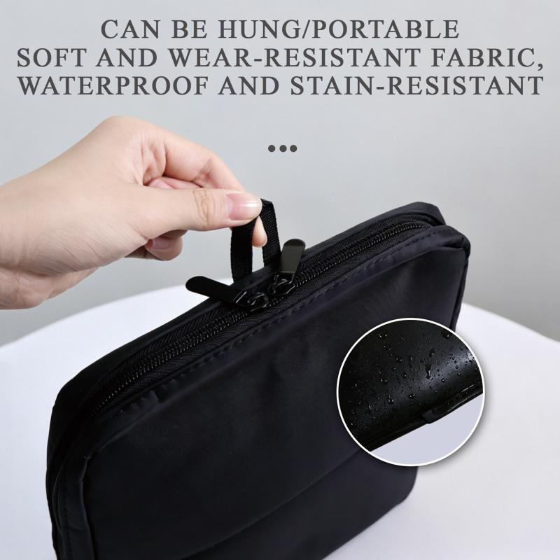 Makeup Brushes Storage Pouch Foldable Stand-up with Adjustable Dividers Durable Portable Organizer for Makeup Artists Travel