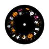 Festive LED Snowflake Projection Lamp with 16 Patterns - USB Halloween & Christmas Atmosphere Rotating Stage Light