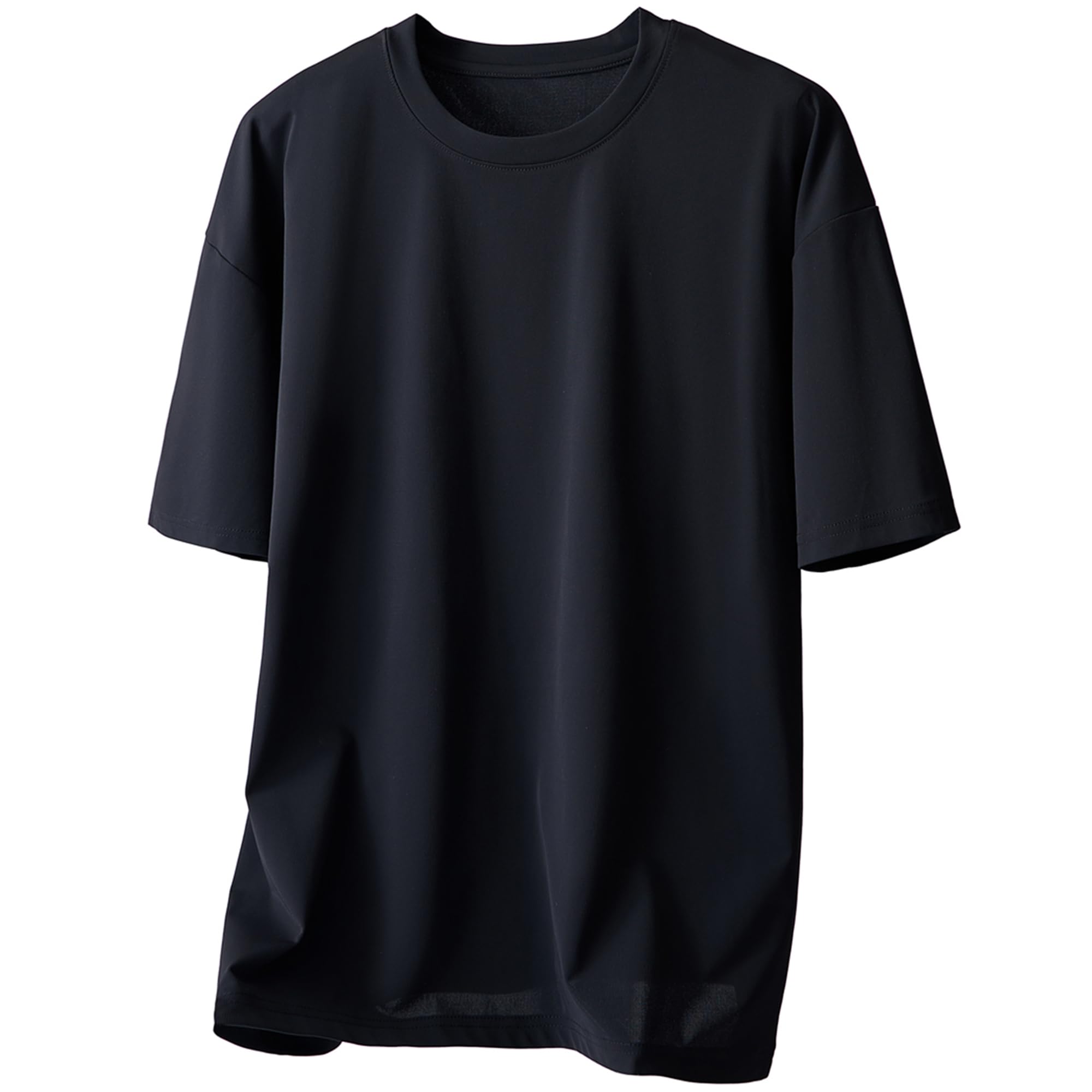 

Функциональная однотонная SORONA для короткого лета, быстросохнущая, охлаждающая, УФ-защита, суперлегкая смена размера с L на 3XL [W Wonyo] футболка мужская, рукав, охлаждающая, одежда,