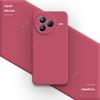 Simple Phone Case for Xiaomi Civi 5 Pro 5G Square Classic Shell Soft Original Internal Flocking Liquid Silicone Back Cover Funda