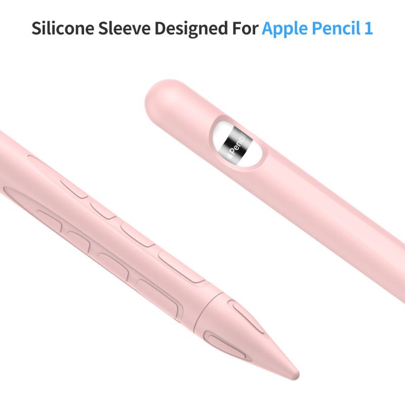 For Apple Pencil 1 Tablet Touch Stylus Pen Protective Cover Portable Soft Silicone Pencil Cap