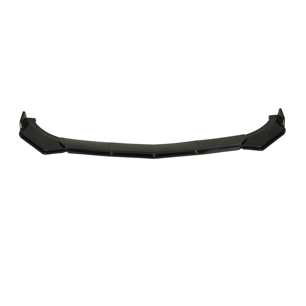 5Pcs Front Bumper Spoiler Splitter 110 To 140cm Universal Car Lip Body Kit for Modification