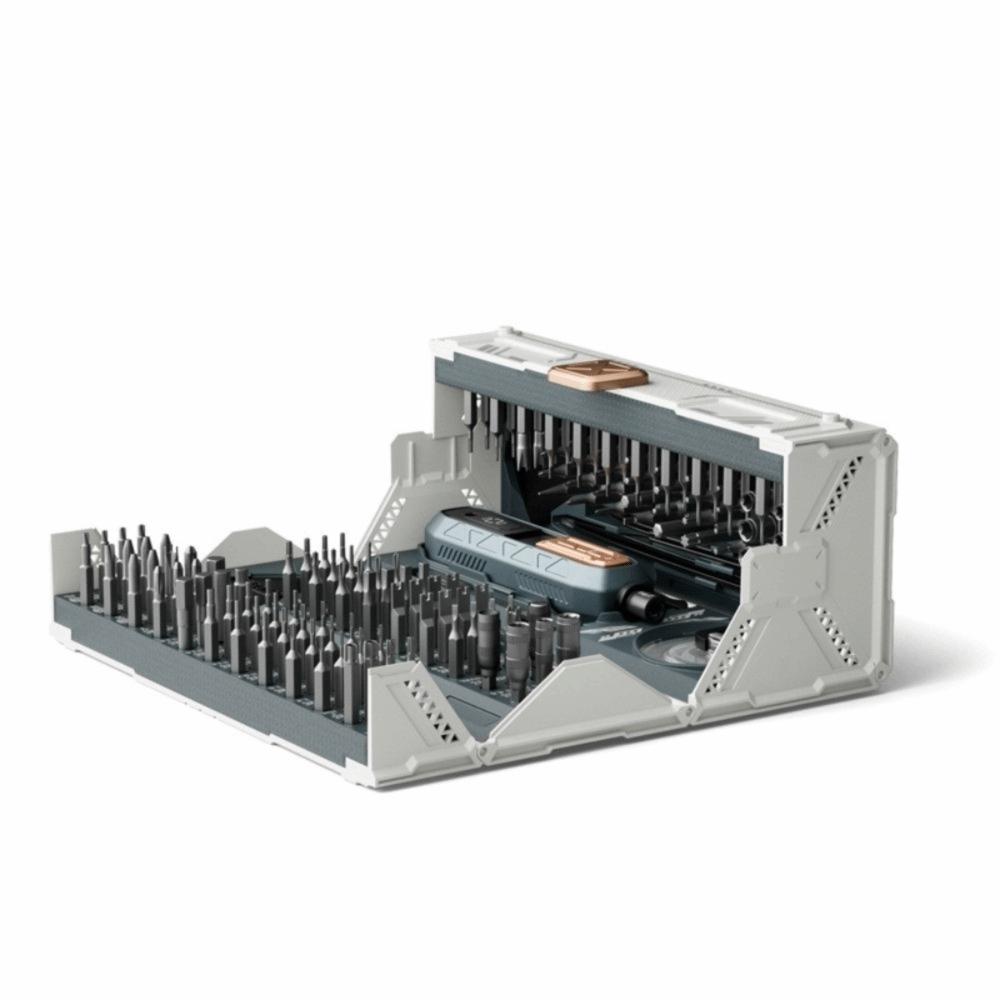 180 in 1 Precision Screwdriver Kit CR-V Magnetic Bits Precision Drill Bits Professional Repair Tools with Storage Box