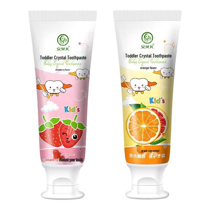 

Anbeier Kids Crystal Toothpaste Duo Set