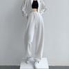 Sweatpants Women's Autumn New Tied Feet Drawstring High Waist Narrow Version Loose Casual Wide Leg Guard Pants