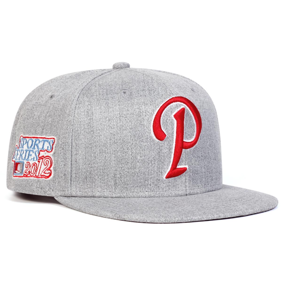 

Літера P Вишивка Snapback Hat Чоловіча та жіноча плоска бейсболка Cap Відкритий Street Хіп-хоп Caps Рибальські капелюхи сірий