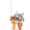 Astronaut Statue with Light Resin Figurine Artwork Gift Crafts Tabletop Ornament
