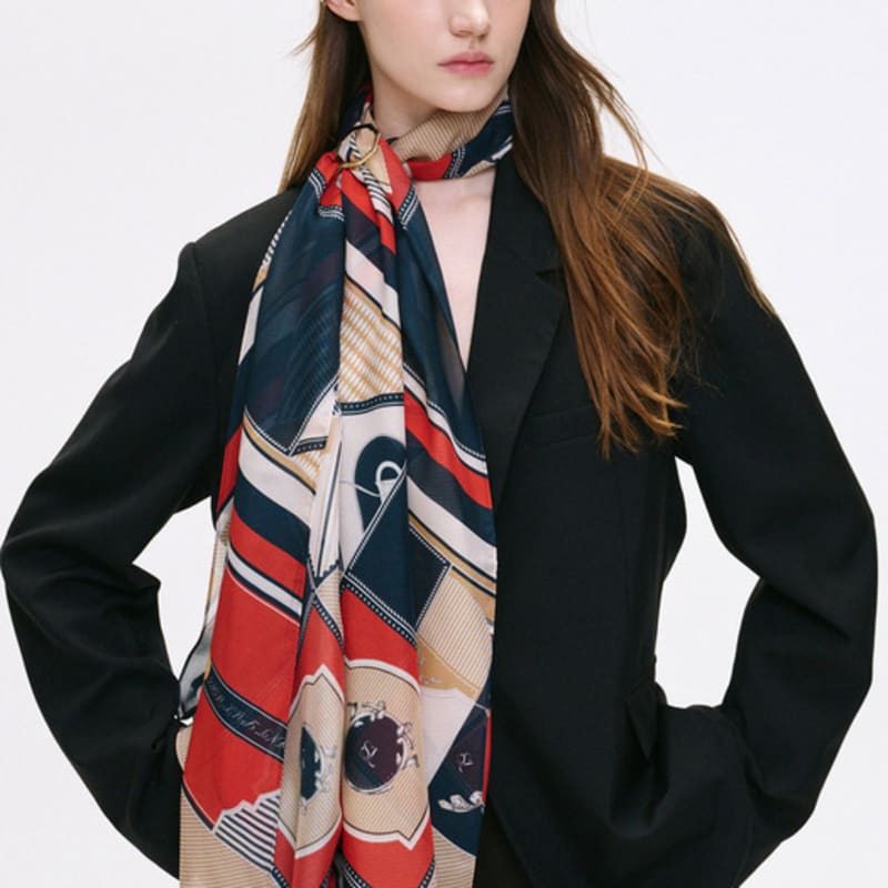 

Saint Luxure Paper Red Red_02 Scarf Clip RoseGold (L) (39,000 won)