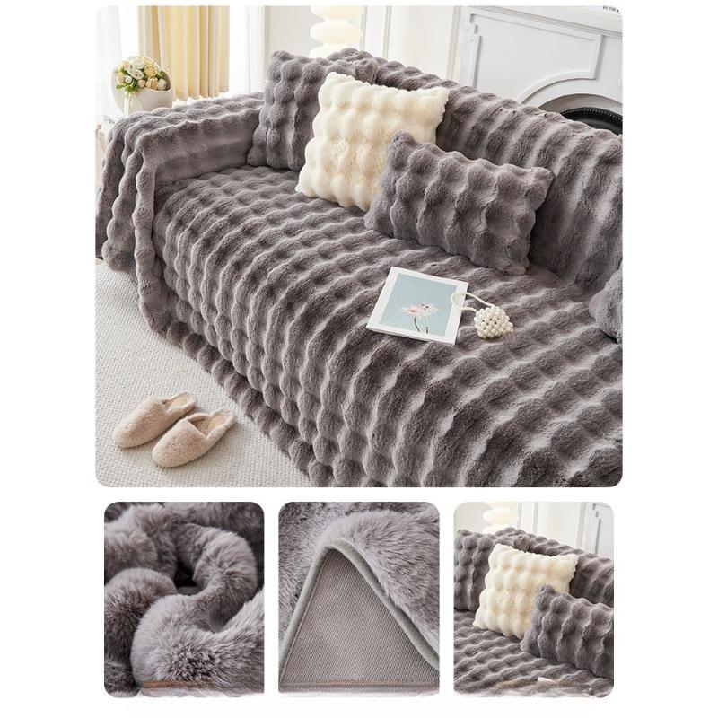 Sofa Towel Autumn and Winter Thickened High Sense Sofa Cover Universal Cushion Full Covered Cloth Blanket