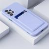 Silikon-Portemonnaie-Hülle für Samsung Galaxy A32 A52 A52S A53 A72 A13 A33 A73 A23 4G 5G Kartenhalter-Steckplatz-Abdeckung