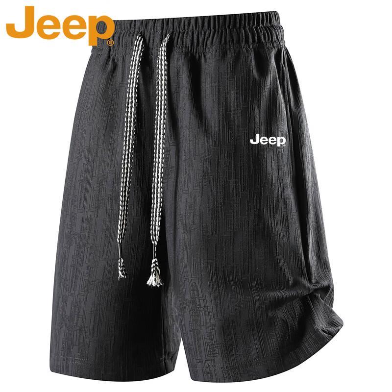 JEEP Men's Summer Loose Fit Casual Sports Shorts