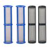 Filter Pump Body Coating Stainless Steel 2pcs 395 495 Electric Filter For G390 Mesh Airless Paint Sprayer Black